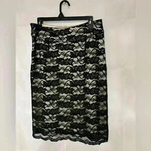 Womens size 10 NY Collection skirt, #C561